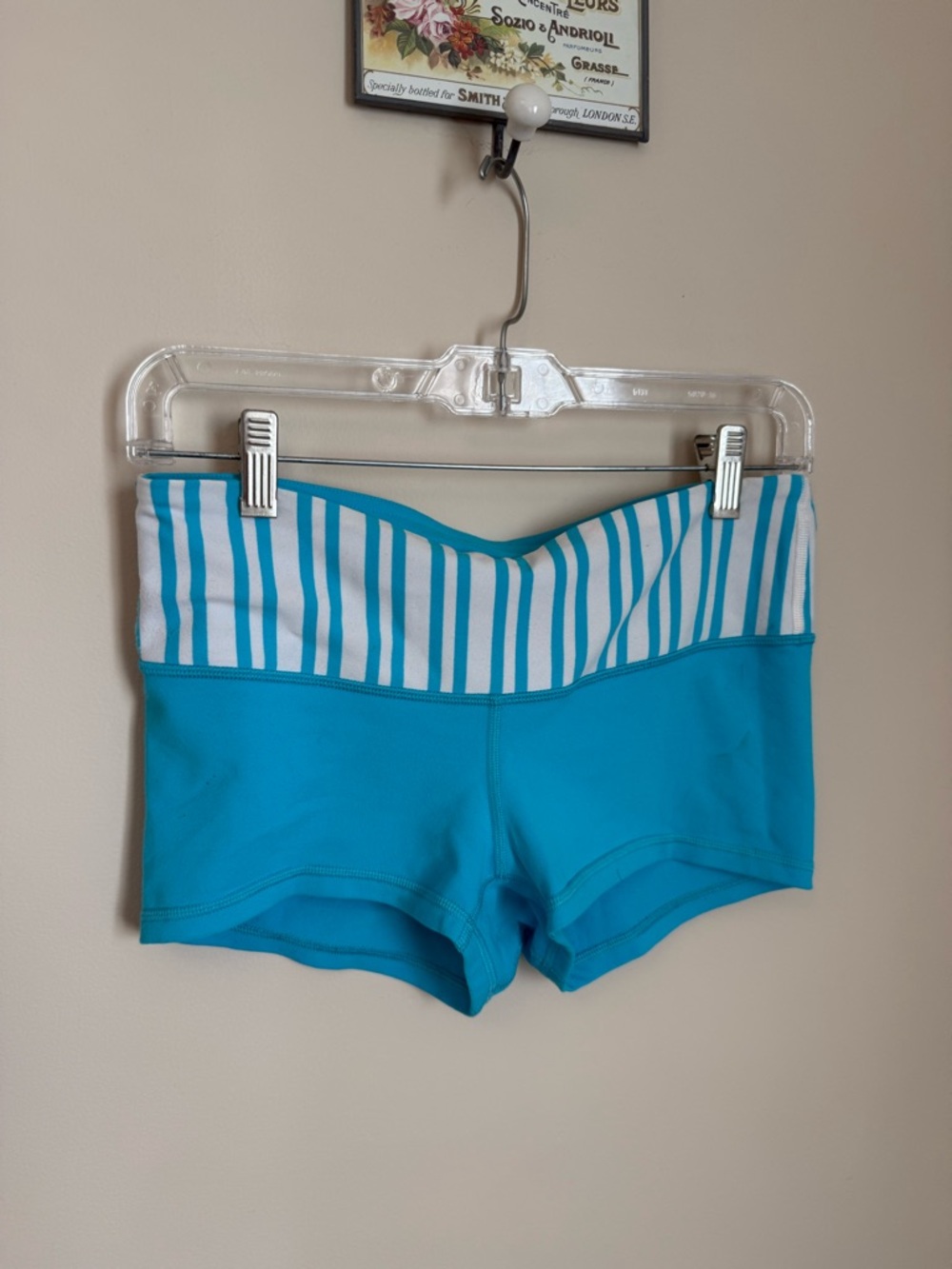 Lululemon Stripe Waistband Athletic Shorts